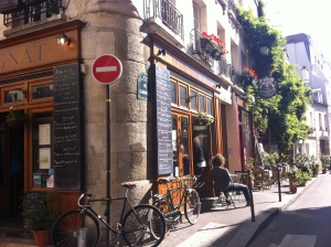 Typical street in Paris